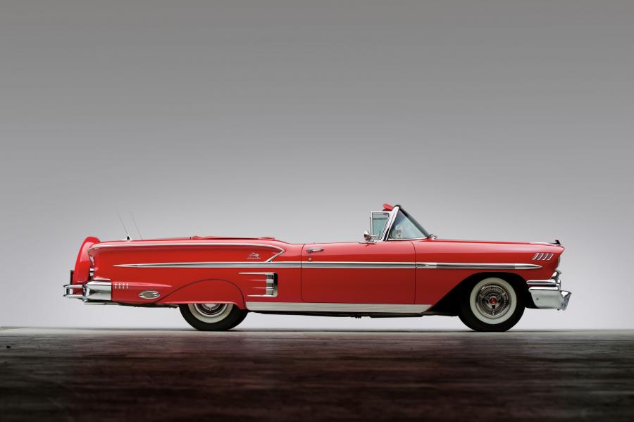  Chevrolet Bel Air Impala Convertible 1958 года  (фото 33 из 67)